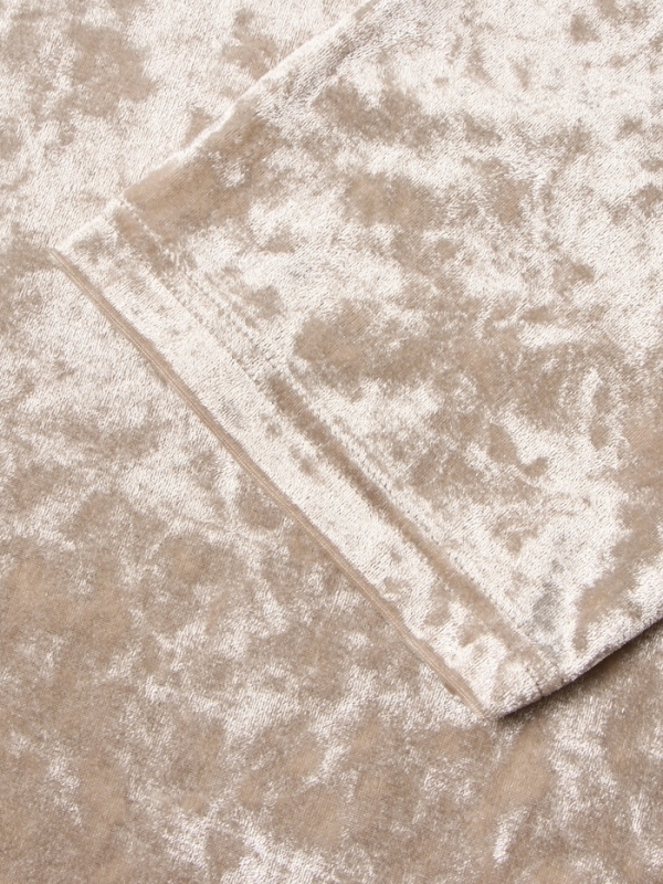 Комплект женский (футболка и шорты) KAFTAN Velvet р. 44-46, бежевый