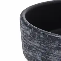 Горшок бонсайница 1 л, 18&times;6,5 см  для кактусов и суккулентов пепел, керамика СИДЕ