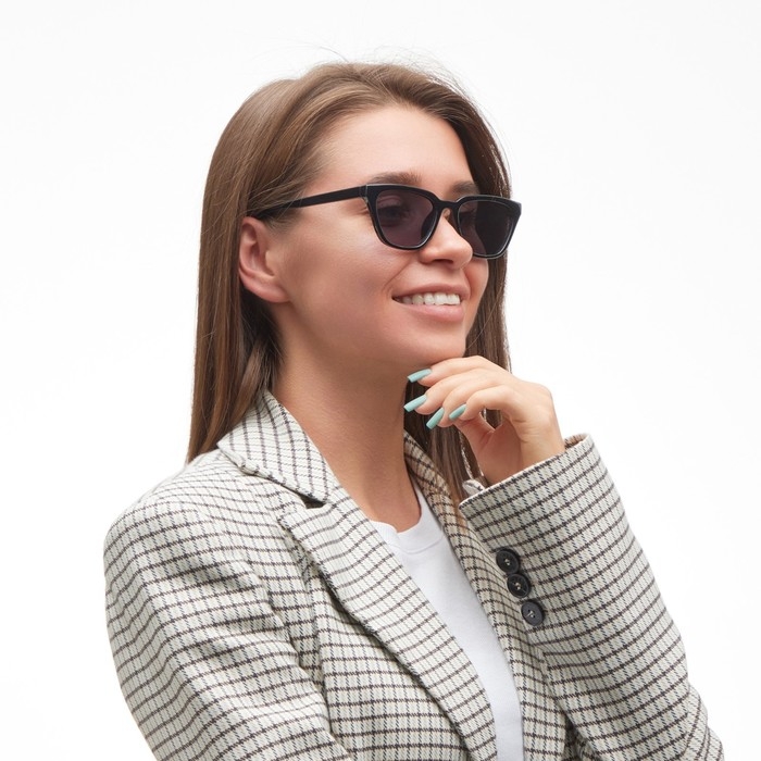 Очки солнцезащитные OneSun, uv 400, дужка 14.5 см, ширина 14.5 см, линза 4 х 6.5 см Очки солнцезащитные OneSun, uv 400, дужка 14.5 см, ширина 14.5 см, линза 4 х 6.5 см