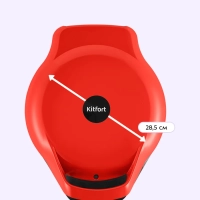 Пиццамейкер электрический КТ-4650 - 28,5 см - 1200 Вт