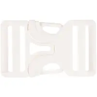 Застежка-пряжка Fibbia, белая