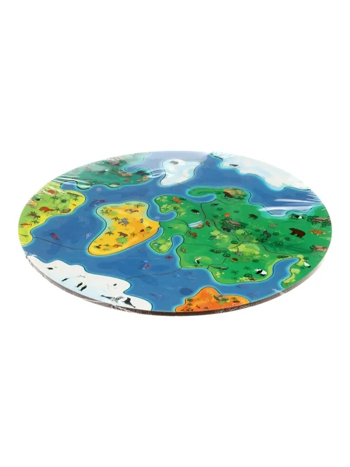 Пазл деревянный 18 эл. "Земля" 109101