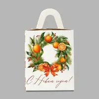 Складная коробка под один капкейк &laquo;Аромат праздника&raquo;, 9 х 9 х 11 см