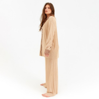 Костюм женский MINAKU: Casual Collection цвет кофе, р-р 52