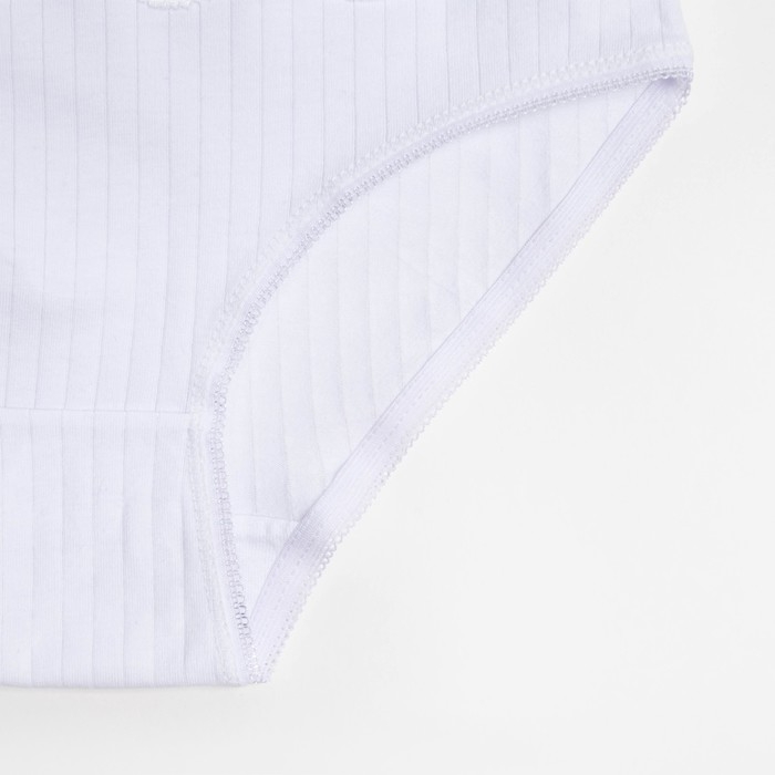 Трусы женские слипы, цвет белый, размер 42-44