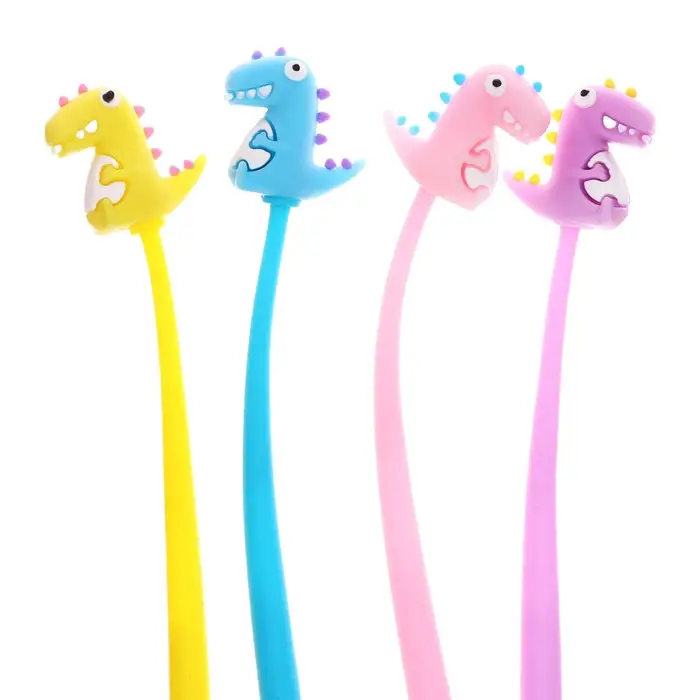 Ручка - прикол гелевая &laquo;Дино&raquo;, синий стержень, МИКС