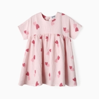 Платье детское KAFTAN "Сердечки" рост 104