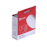 Лампа светодиодная IN HOME LED-GX53-VC, GX53, 10 Вт, 230 В, 4000 К, 950 Лм