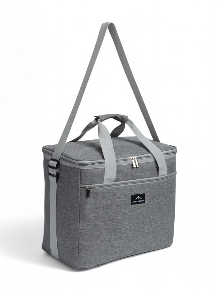 Термосумка для еды и продуктов 25 л, сумка холодильник, 37 х 22 х 32 см, толщина 5 мм