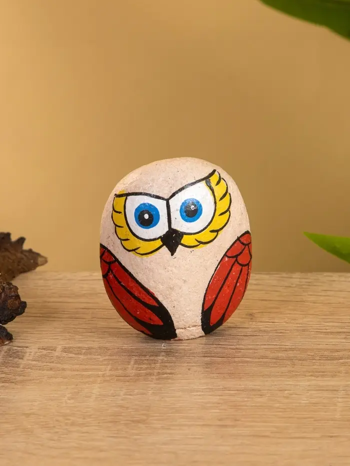 Сувенир "Совёнок" камень 4х3х5 см, МИКС