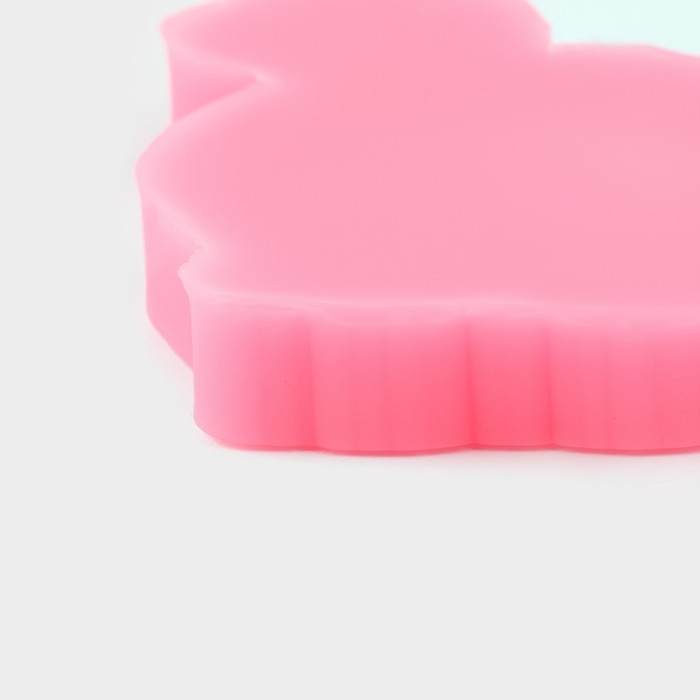 Молд &laquo;Динозавр&raquo;, силикон, 8&times;8&times;12 см, цвет розовый