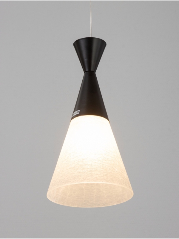 Светильник &laquo;Луна&raquo; 1х40Вт Е27 черный 14,5х14,5х27+100см