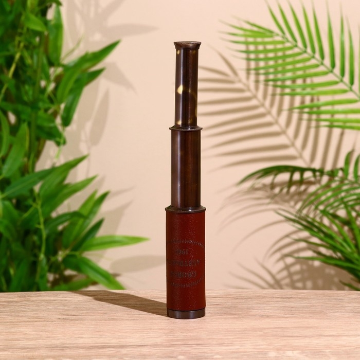 Подзорная труба 23,5 см в деревянной шкатулке