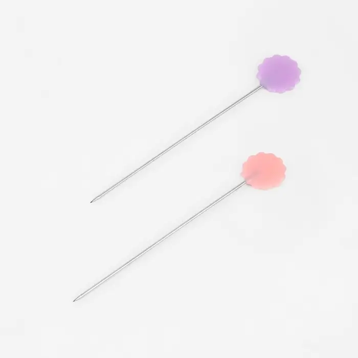 Булавки для квилтинга &laquo;Цветок&raquo;, 53 мм, 20 шт., разноцветные