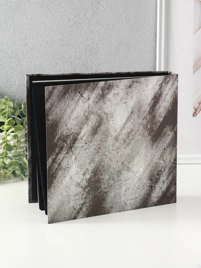 Фотоальбом 25 листов (уголки+кольца) "СВО" 25х25 см