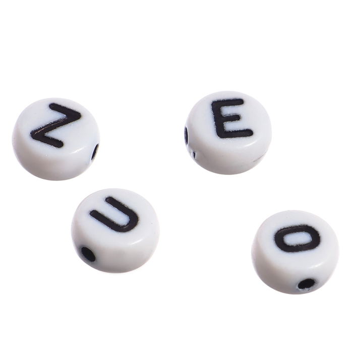 Набор для творчества &laquo;Создай своё украшение&raquo;, бисер, буквы, 24 вида