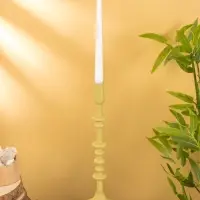 Подсвечник на 1 свечу "Олива" 10х10х35 см