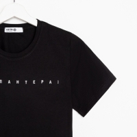 Футболка женская KAFTAN "Пантера", чёрный, р-р 40-42 Футболка женская KAFTAN "Пантера", чёрный, р-р 40-42