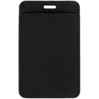 Чехол для пропуска Shall Simple, черный