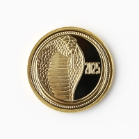 Монета новогодняя &laquo;Успеха&raquo; на Новый год, диам. 2,2 см