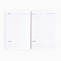 Подарочный набор &laquo;Настоящий мужчина&raquo;: обложка для паспорта ПВХ и ежедневник А5 80 листов