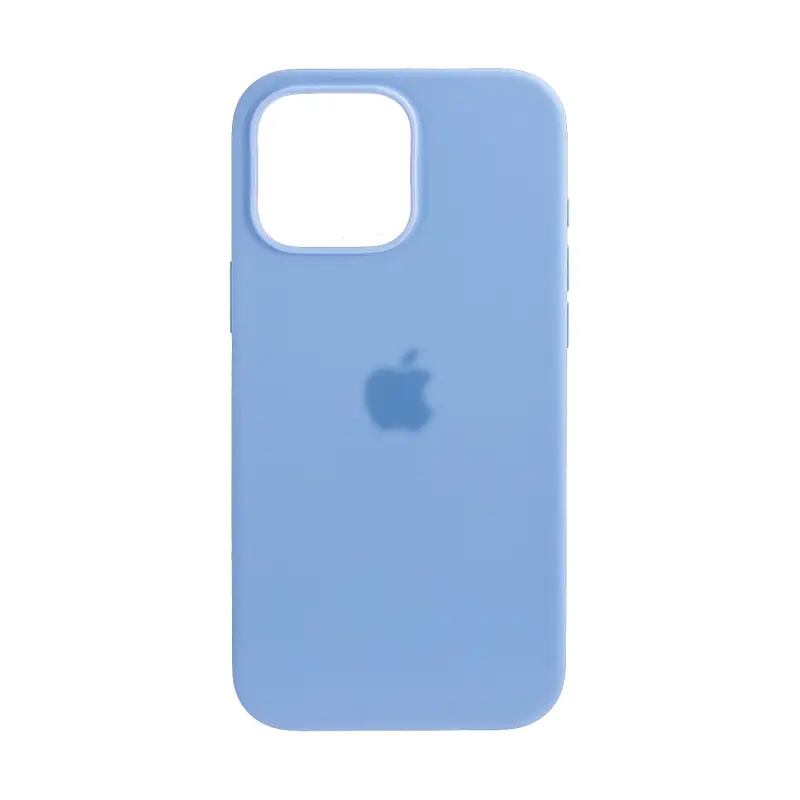 Чехол iPh 16 Pro Max Silicon Case 100% ORG Periwinkle (MagSafe + анимация NFC) c LOGO