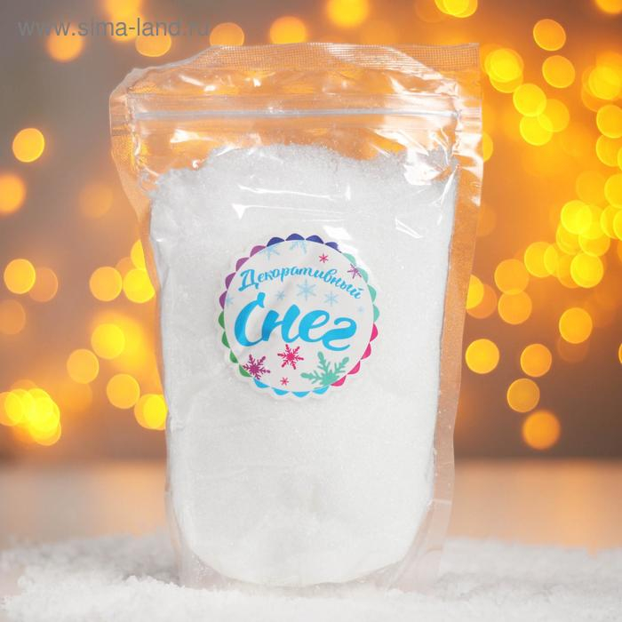 Снег искусственный сыпучий для декора &laquo;Хрустящий&raquo; 480 г
