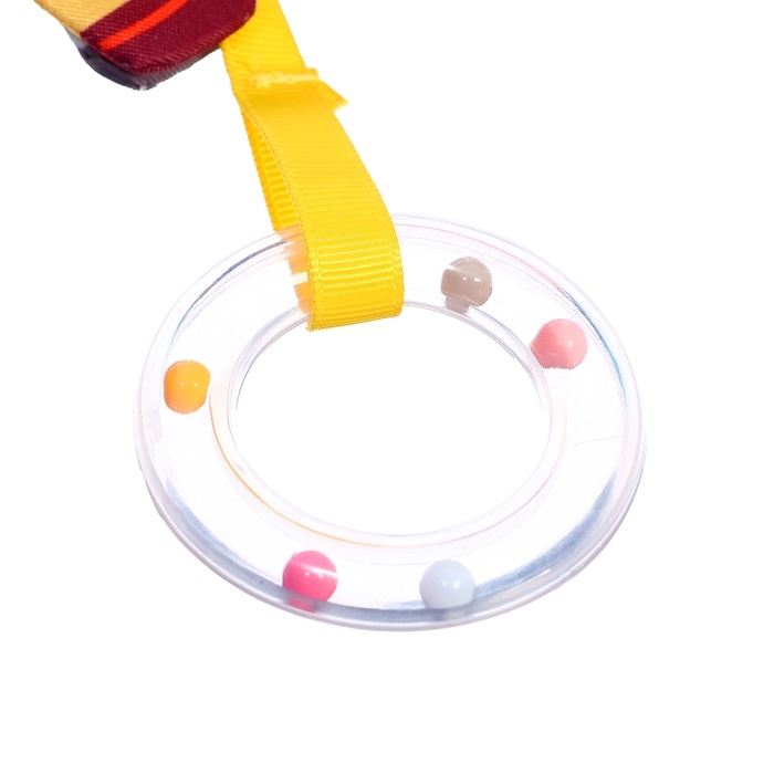 Мягкая книжка - подвеска с прорезывателем &laquo;Слоник&raquo;