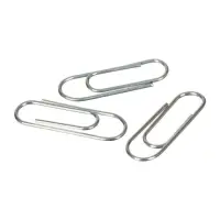 Скрепки канцелярские GLOBUS, 28 мм, 100 шт., оцинкованные