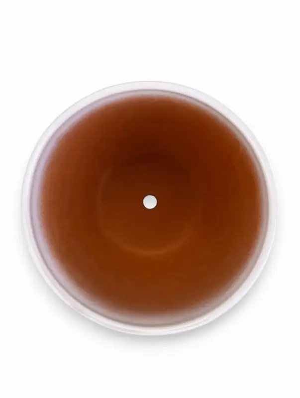 Набор горшков цветочный поддоном 4 шт 0,4 / 1 / 2,5 / 5 л керамика Птички бел