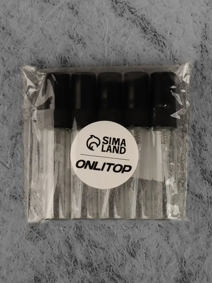 Флакон для парфюма, с распылителем, 5 мл, фасовка &ndash; 5 шт., чёрный