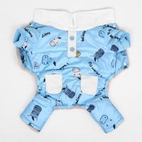 Комбинезон "Метель", размер XS (ДС 20 см, ОГ 30, ОШ 21 см), голубой