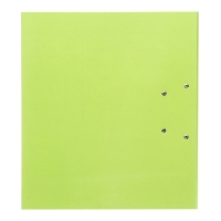 Папка-регистратор, Calligrata, А4, 75 мм, ламинированная, светло-зеленый