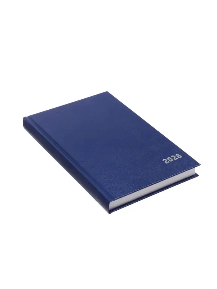 Ежедневник датир 2026г А5 168л б/вин Синий