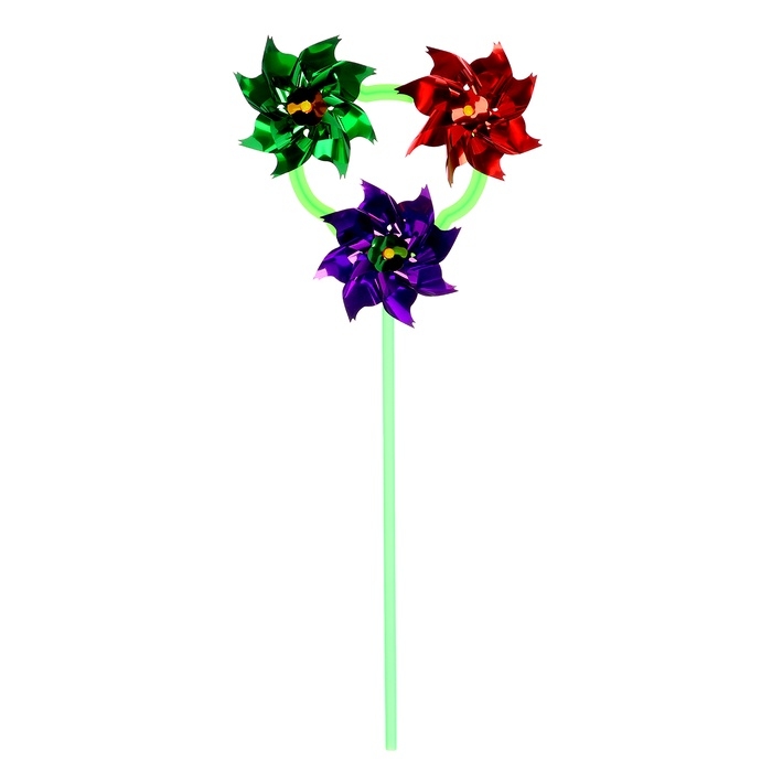 Штекер Штекер "Ветерок тройной" 6х18х39см, набор 5шт, МИКС (9943810)