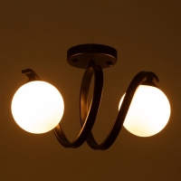 Бра Nadine 2х10Вт GU10 черный 30х16х32см