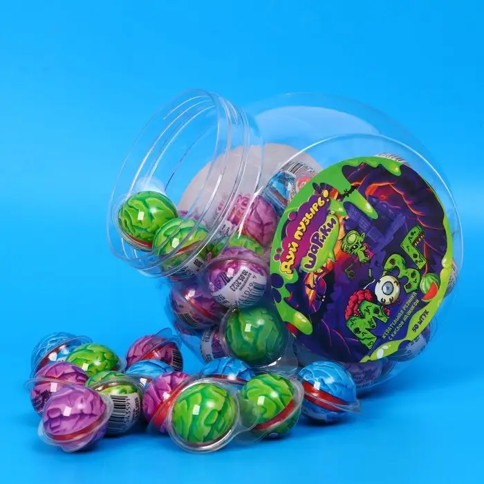 Жевательная резинка с кислой начинкой &laquo;Дуй пузырь!&raquo;, мозг, 10 г