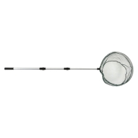 Подсачник складной телескопический П-12, 210 см, круглый обод 35 см, капрон