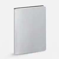 Ежедневник Nebraska Flex, недатированный, серебристый