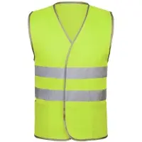 Сигнальный жилет СО-1 ТР, желтый флуоресцентный (170;176)-(112;116)