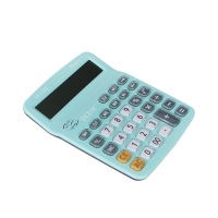 Калькулятор настольный 12-разрядный КК-2700В, зеленый