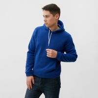 Толстовка мужская НАЧЁС, цвет синий, размер 60