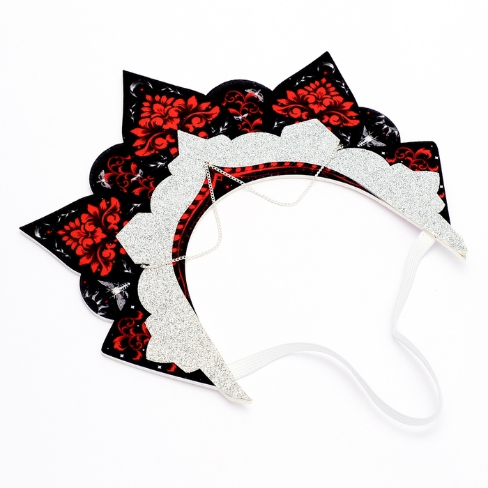 Кокошник карнавальный &laquo;Готический&raquo;, фетр