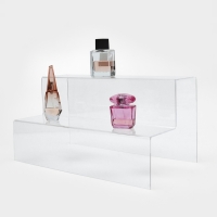 Горка 2 ступеньки 40&times;21&times;20 см, оргстекло 3 мм, В ЗАЩИТНОЙ ПЛЁНКЕ