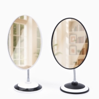 Зеркало настольное &laquo;Овал&raquo;, на гибкой ножке, зеркальная поверхность 15,2 &times; 18,7 см, цвет МИКС