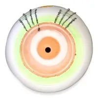 Горшок цветочный поддоном  8 л,  керамика, Азия (М)