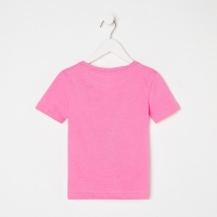 Футболка детская KAFTAN "Лапуля" р.36 (134-140), розовый