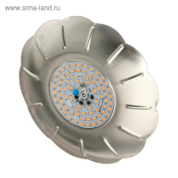 Лампа фитосветильник "Ромашка", Е27, 25 Вт, 160 градусов, 220 В, мультиспектральный