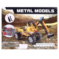 Конструктор металлический &laquo;Экскаватор&raquo;, 256 деталей