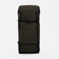 Рюкзак туристический, 60 л, отдел на стяжке шнурком, 3 наружных кармана, Huntsman, цвет хаки